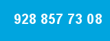 928 857 73 08